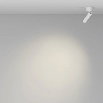 Ceiling light White Aluminum 6W LED 3000K 36° Beam angle – Focus T | Maytoni