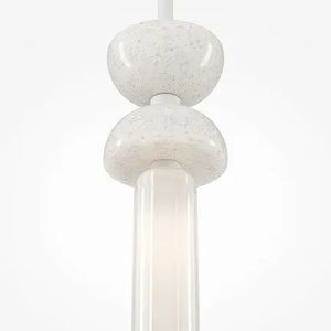 Pendant Lamp White Metal White Glass Spheres & Modern Design – Kyoto | Maytoni