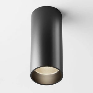 Deckenleuchte – Schwarzes Aluminium, 12 W LED, Warmweiß, 12.5 cm Höhe - Focus | Maytoni