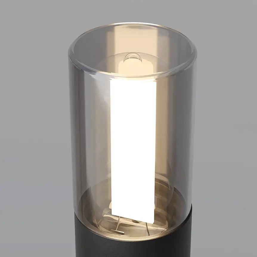 Landscape luminaire Aluminum Glass integrated G9 lamp 20 W Graphite IP54 – Glide | Maytoni