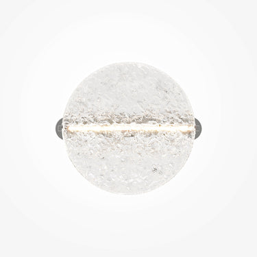 Wall light chrome, metal base, clear glass, integrated 8W LED 3000K – Mangata | Maytoni