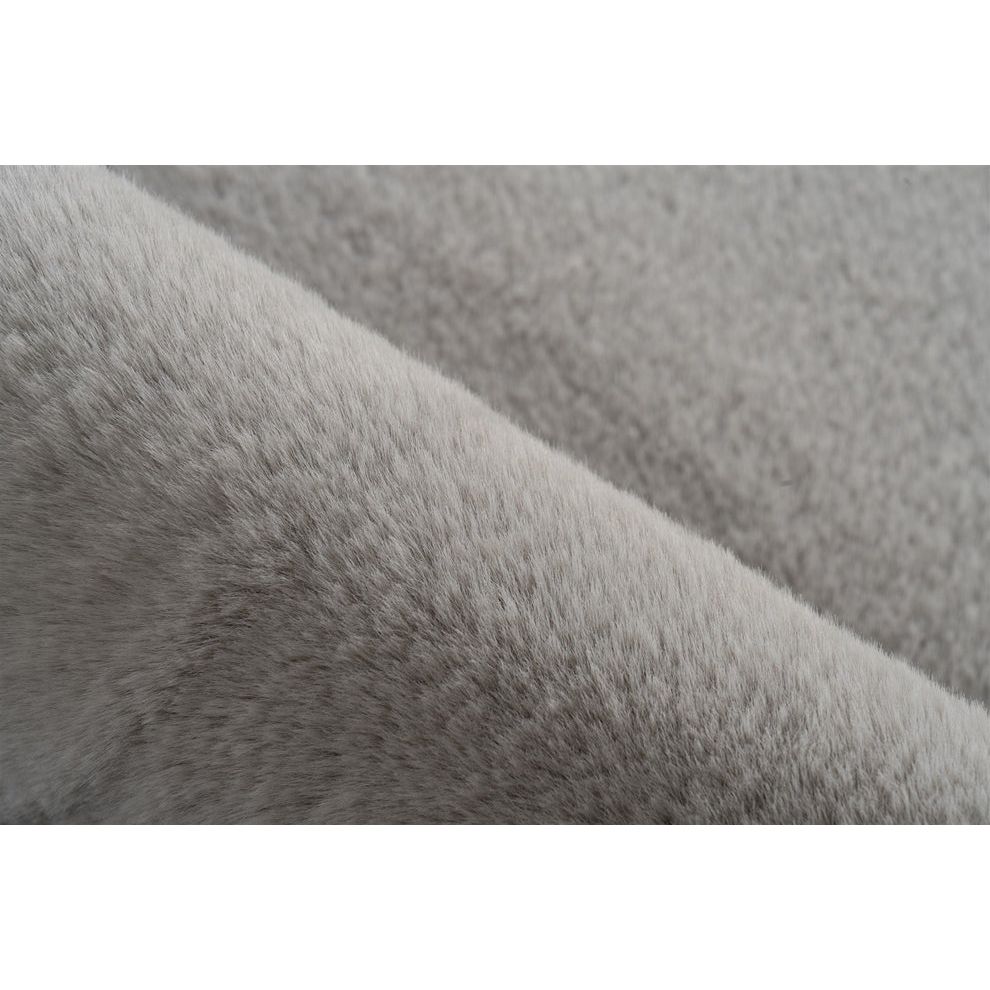 Bath Mat 37mm Plush Pile Light Grey Colour – Rabbit Light 325 | Kayoom