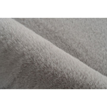 Bath Mat 37mm Plush Pile Light Grey Colour – Rabbit Light 325 | Kayoom