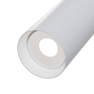 Deckenleuchte – Weißes Aluminium, 1× GU10 Fassung, 10 W Leistung, 19.5 cm Höhe - Focus | Maytoni