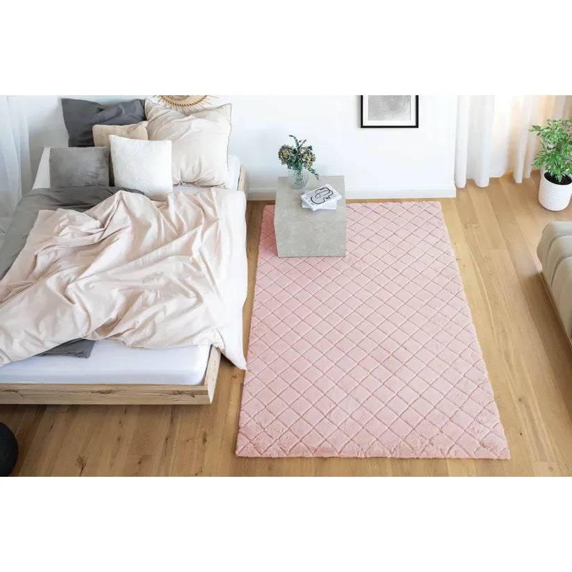 Shaggy Rug Embossed Pattern Soft Feel – Imala 125 | Kayoom