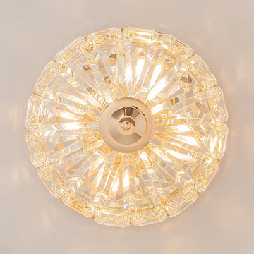 Ceiling lamp Gold Crystal Facets 4× E14 – Facet | Maytoni