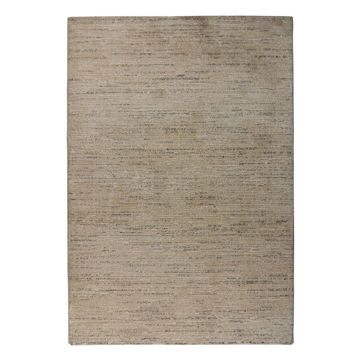 Rug - Modern Geometric Design in Cream 16mm Short Pile Easy-Care - Napoli 538 | Kayoom