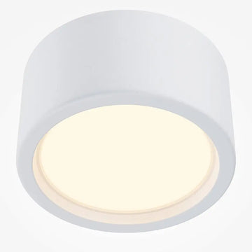 White Aluminum Ceiling Light with Integrated LED and IP44 Protection – Hydra | Maytoni