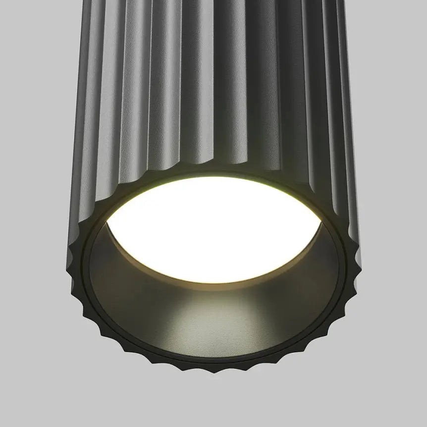 Deckenleuchte – Schwarzes Finish, Aluminiumgehäuse, GU10 Fassung - Calipso | Maytoni