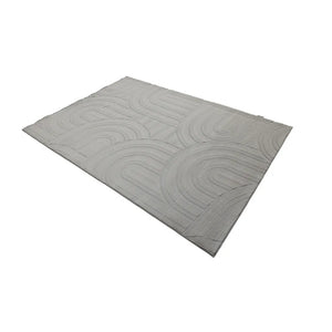 Teppich – Graue Farbe, Polyester Material, Weicher Komfort, 22 cm - Cosmic 526 | Kayoom
