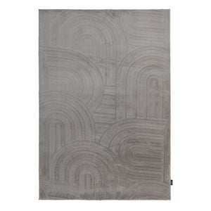 Teppich – Graue Farbe, Polyester Material, Weicher Komfort, 22 cm - Cosmic 526 | Kayoom