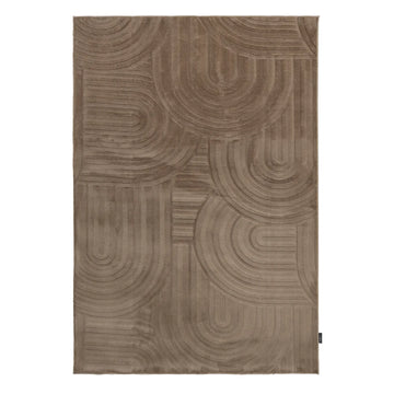 Teppich – Graue Farbe, Polyester Material, Weicher Komfort, 22 cm - Cosmic 526 | Kayoom
