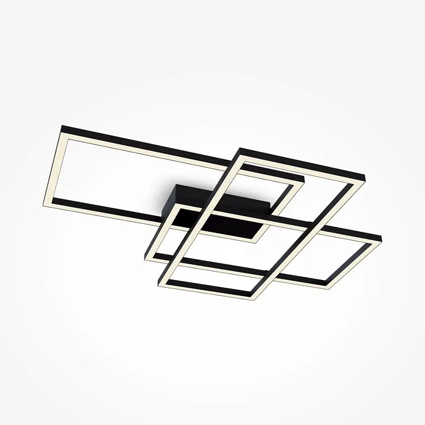 Ceiling light black-white LED 80W warm white – MOD015CL-L80B | Maytoni
