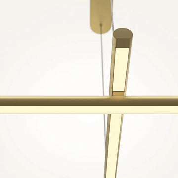 Pendelleuchte – Goldfarbenes Aluminium, 50 W Leistung, Warmweiß, 54,3 cm Breite - Radiance | Maytoni