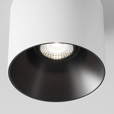 Deckenleuchte Weiß & Schwarz LED 25 W Aluminium – Alfa LED | Maytoni - Esszett Luxury | Stilvolles Wohnen mit Charakter