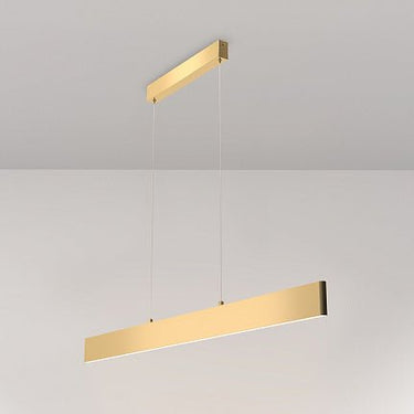 Pendelleuchte Goldfarbenes Aluminiumgehäuse mit opalem Acryl - Diffusor, integrierter LED und modernem Design – Arc | Maytoni - Esszett Luxury | Stilvolles Wohnen mit Charakter