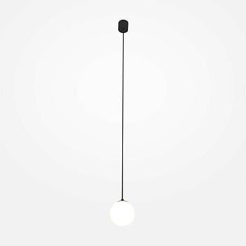 Pendelleuchte Schwarzes Aluminiumgehäuse mit 5 W LED, 3000 K, 360° Abstrahlwinkel – Luna | Maytoni - Esszett Luxury | Stilvolles Wohnen mit Charakter