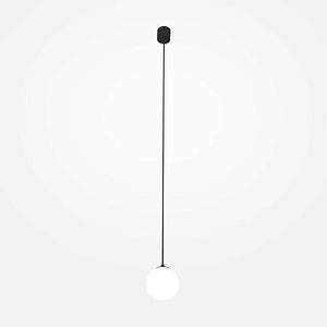 Pendelleuchte Schwarzes Aluminiumgehäuse mit 5 W LED, 3000 K, 360° Abstrahlwinkel – Luna | Maytoni - Esszett Luxury | Stilvolles Wohnen mit Charakter