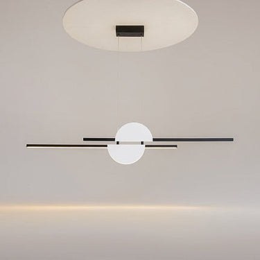 Pendelleuchte Weißes Metall Acryl - Elemente Höhenverstellbar Modernes Kristall - Design – Skyline | Maytoni - Esszett Luxury | Stilvolles Wohnen mit Charakter