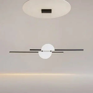 Pendelleuchte – Schwarz Weiß, Aluminium Material, 26 W Leistung, Neutralweiß – Skyline | Maytoni