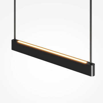 Pendelleuchte – Schwarzes Metall, Sanftes Reflexionslicht, 42 cm Schirm, 23 W, dimmbar - Ambience | Maytoni