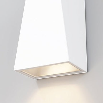 Fassadenbeleuchtung Weißes Metallrechteck LED 6 W 3200 K IP54 – Square | Maytoni - Esszett Luxury | Stilvolles Wohnen mit Charakter