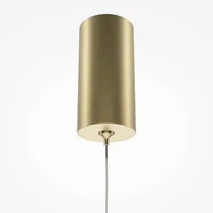 Pendelleuchte – Goldenes Aluminium, 6 W Leistung, Neutralweiß, Ø3 cm - Pro Extra | Maytoni