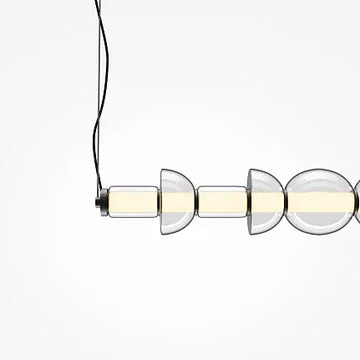 Pendelleuchte – Schwarze Optik, warmweißes Licht, 137,5 cm Höhe - Cosmo | Maytoni