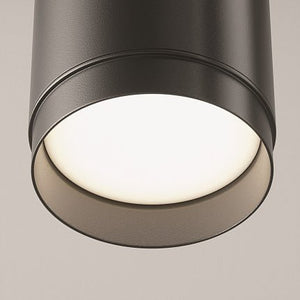 Pendelleuchte Schwarzes Aluminiumgehäuse mit GX53 - Fassung, modernem Design und energiesparender Beleuchtung – Arc | Maytoni - Esszett Luxury | Stilvolles Wohnen mit Charakter