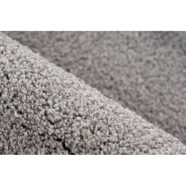 Teppich – Grau Farbe, Kurzflor Material, Weiche Haptik, 170 cm - Nila 125 | Kayoom
