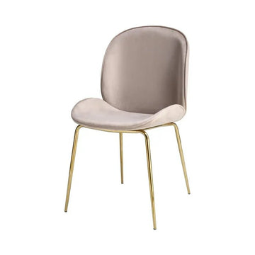 Stuhl Gestepptes Rücken - Design Samtbezug Verchromtes Stahlgestell – Charlize 110 | Kayoom - Esszett Luxury | Stilvolles Wohnen mit Charakter
