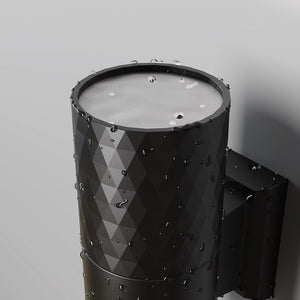 Wandleuchte mit schwarzem Aluminiumgehäuse und versiegeltem Sicherheitsglas – Bowery | Maytoni - Esszett Luxury | Stilvolles Wohnen mit Charakter