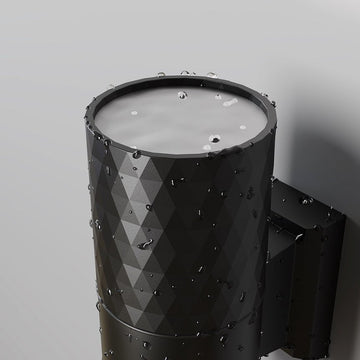 Wandleuchte mit schwarzem Aluminiumgehäuse und versiegeltem Sicherheitsglas – Bowery | Maytoni - Esszett Luxury | Stilvolles Wohnen mit Charakter