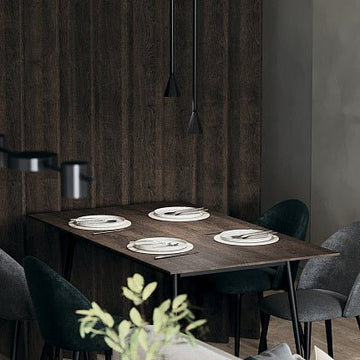Pendelleuchte Schwarzes Metallgehäuse mit GU10 - Fassung, modernem Design und energiesparender Beleuchtung – Arc | Maytoni - Esszett Luxury | Stilvolles Wohnen mit Charakter