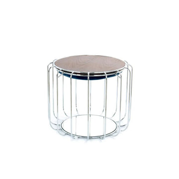Tisch Samtbezug Spiegelglas - Oberfläche abnehmbares Oberteil – Comfortable 110 | Kayoom - Esszett Luxury | Stilvolles Wohnen mit Charakter