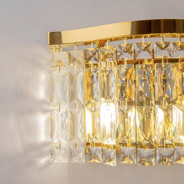 Wandleuchte mit chromfarbenem Metallrahmen und strukturiertem Glas – Dune | Maytoni - Esszett Luxury | Stilvolles Wohnen mit Charakter
