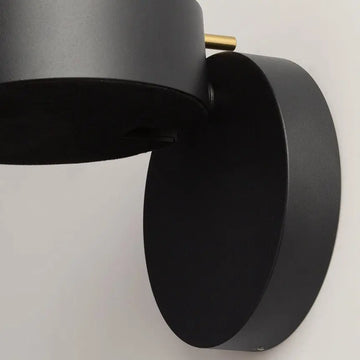 Wall lamp Black, metal frame, integrated 4W LED 3000K, modern – Nuance Maytoni