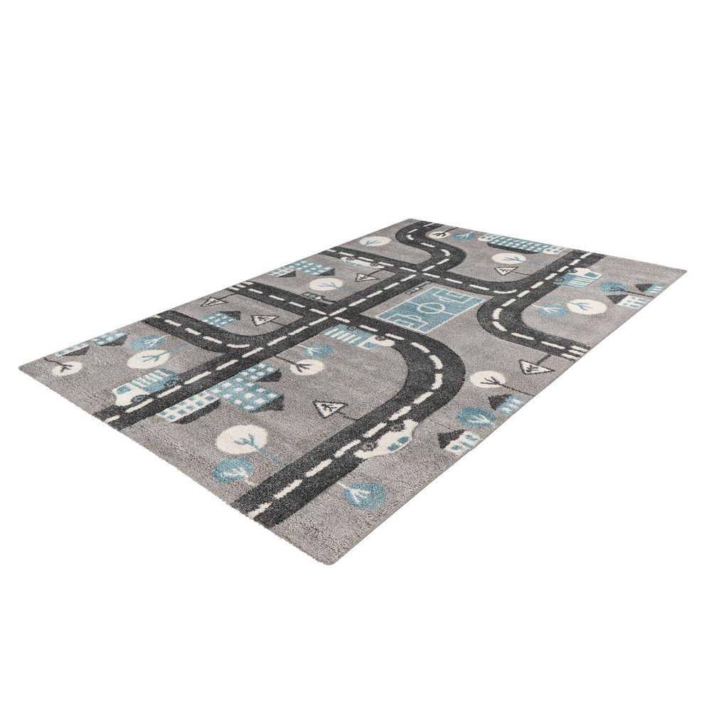 Carpet Silver Children's Motif Polypropylene Material – Australia "Marree" | Kayoom