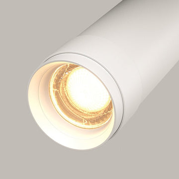 Deckenleuchte Weißes Aluminium LED Einstellbarer Abstrahlwinkel 15°–50° – Focus Zoom | Maytoni - Esszett Luxury | Stilvolles Wohnen mit Charakter