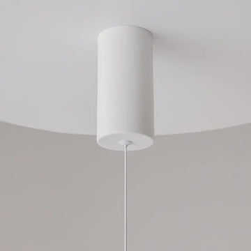 Pendelleuchte – Weißes Aluminium, 10W LED, Warmweiß Licht, Ø3 cm  - Ray | Maytoni