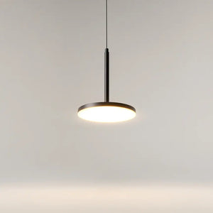 Pendant Light Black aluminum housing with matte white acrylic diffuser, integrated LED and modern design – Arc | Maytoni
