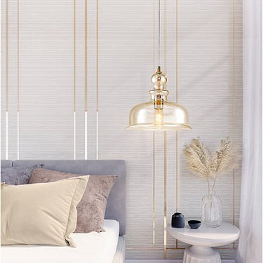 Pendelleuchte Bernsteinglas - Schirm, Bronze - Finish - P001PL - 01BZ | Maytoni - Esszett Luxury | Stilvolles Wohnen mit Charakter