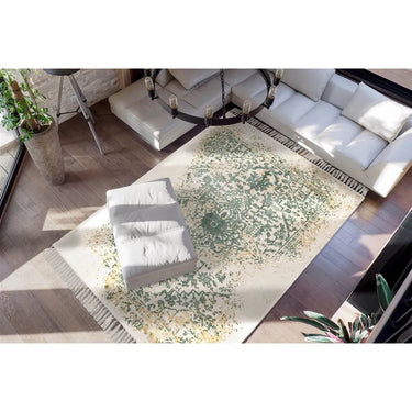 Teppich – Vintage Design, Flachflor Struktur, Zeitloses Farbkonzept, 150 cm - Dolce Vita 425 | Kayoom