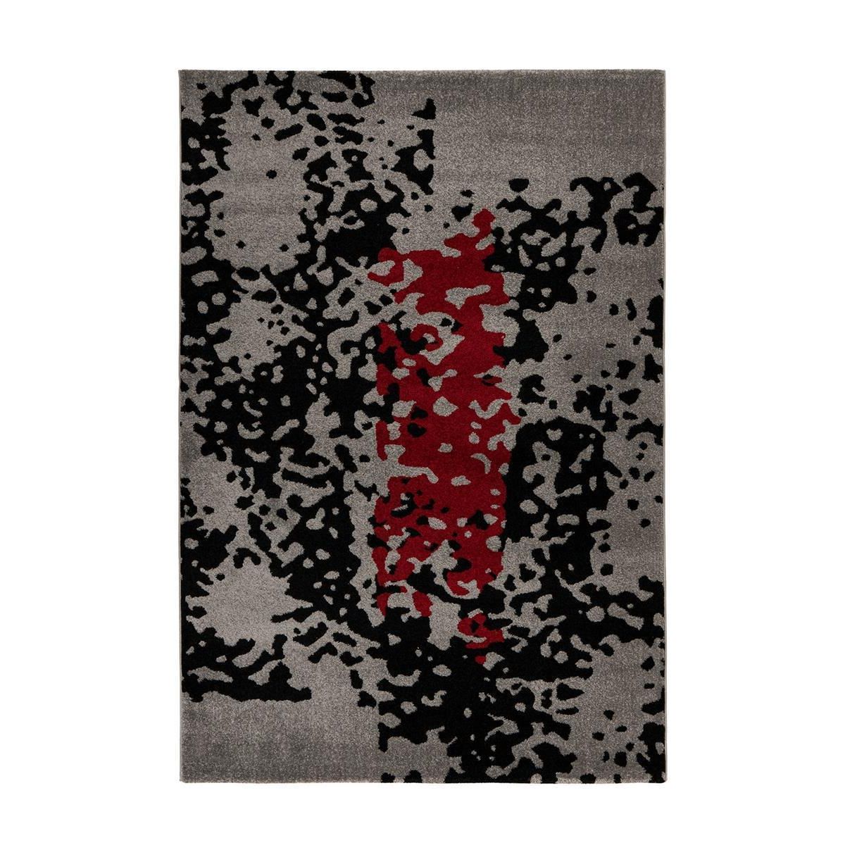 Cotton rug in an ethnic design with a flat pile, non-slip backing, and easy care - Naila 325 | Kayoom