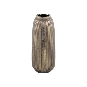 Keramiktopf - Avay Gold 13.5 x 13.5 x 32.0 cm von PTMD - Esszett Luxury | Stilvolles Wohnen mit Charakter