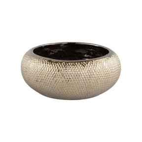 Keramiktopf - Helly Gold 29.5 x 29.5 x 12.0 cm von PTMD - Esszett Luxury | Stilvolles Wohnen mit Charakter