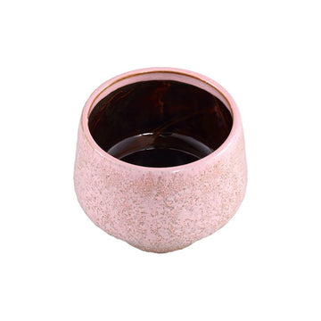 Keramiktopf - Merty Pink 19.0 x 19.0 x 16.0 cm von PTMD - Esszett Luxury | Stilvolles Wohnen mit Charakter
