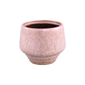 Keramiktopf - Merty Pink 19.0 x 19.0 x 16.0 cm von PTMD - Esszett Luxury | Stilvolles Wohnen mit Charakter