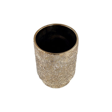 Keramiktopf - Rinah 14.0 x 14.0 x 19.0 cm Gold 1 von PTMD - Esszett Luxury | Stilvolles Wohnen mit Charakter