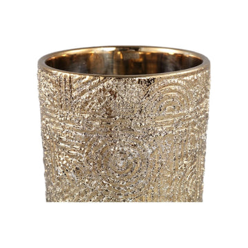 Keramiktopf - Rinah 14.0 x 14.0 x 19.0 cm Gold 1 von PTMD - Esszett Luxury | Stilvolles Wohnen mit Charakter